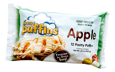 Apple Pastry Puffins