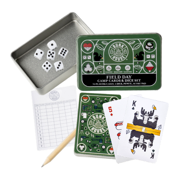 Field Day Cards and Dice Set