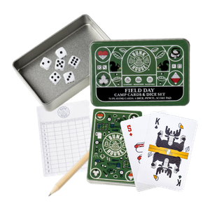 Field Day Cards and Dice Set