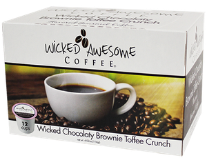 Wicked Chocolaty Brownie Toffee Crunch K-Cups