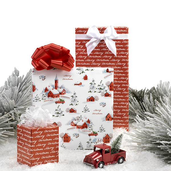 Country Christmas Wrap