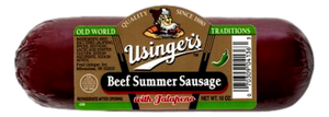 10oz Jalapeno Beef Summer Sausage