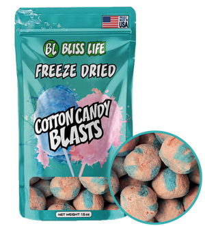 Freeze Dried Cotton Candy Blasts