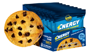 Energy Chocolate Chip Cookies with Awake Chocolate