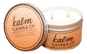 Kalm Pumpkin Pecan Waffle Tin