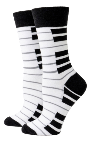 Adult Socks: Piano Man