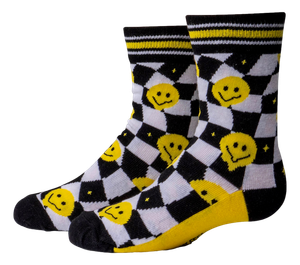 Kids Socks: Checkmate