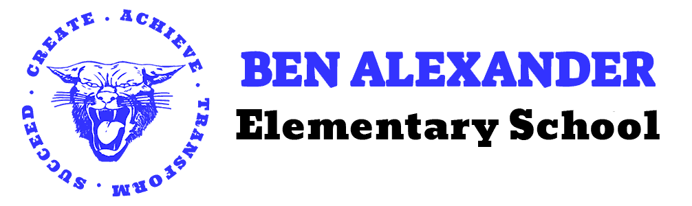 Ben Alexander Elementary Fall 2025 Logo