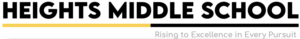 Heights MS Choir Spring 2026 Logo