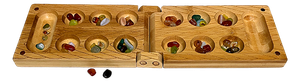 Mini Travel Bamboo Mancala