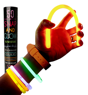 Glow Sticks: 50 piece pack