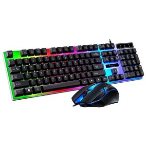 LED Gaming PC Keyboard & Mouse