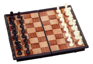 Travel Chess and Checkers Set