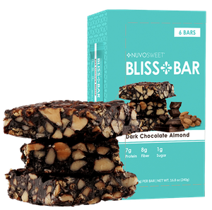 Dark Chocolate Almond Bliss Bars