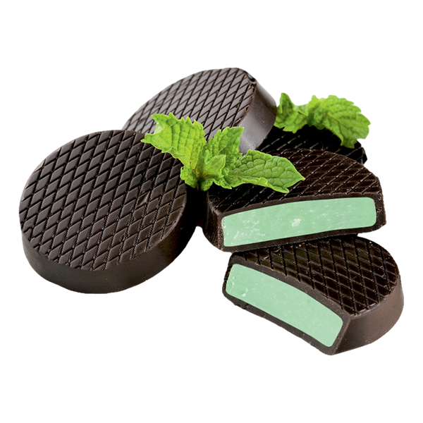 Dark Chocolate Mint Patties