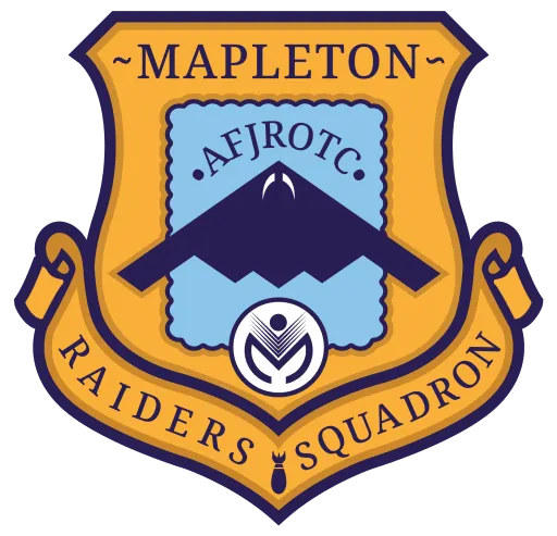 Mapleton AFJROTC Spring 2026 Logo